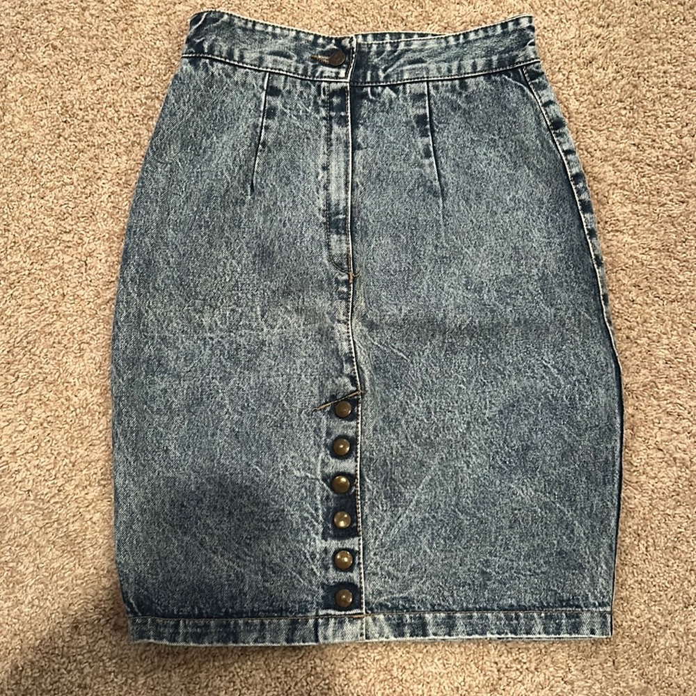 Jean skirt